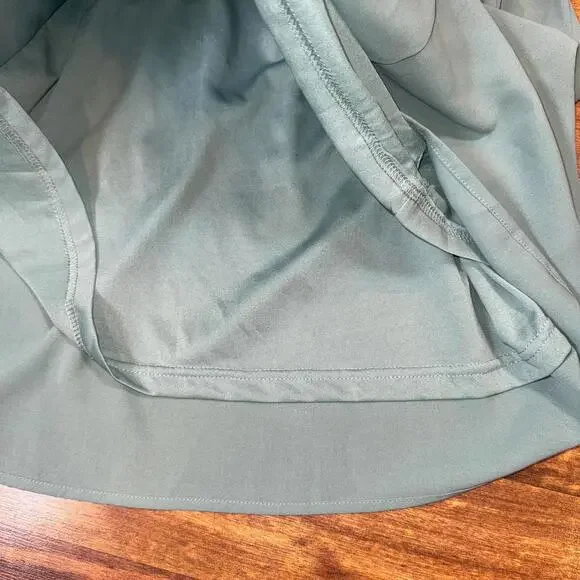 NWT Entro Sage One Shoulder Ruffle Mini Dress Large - Picture 4 of 6